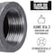 B & K STZ Industries 3/4 in. FIP each X 3/4 in. D FIP 3/4 in. D FIP Black Malleable Iron Tee 312UPT-34 - alternate 7